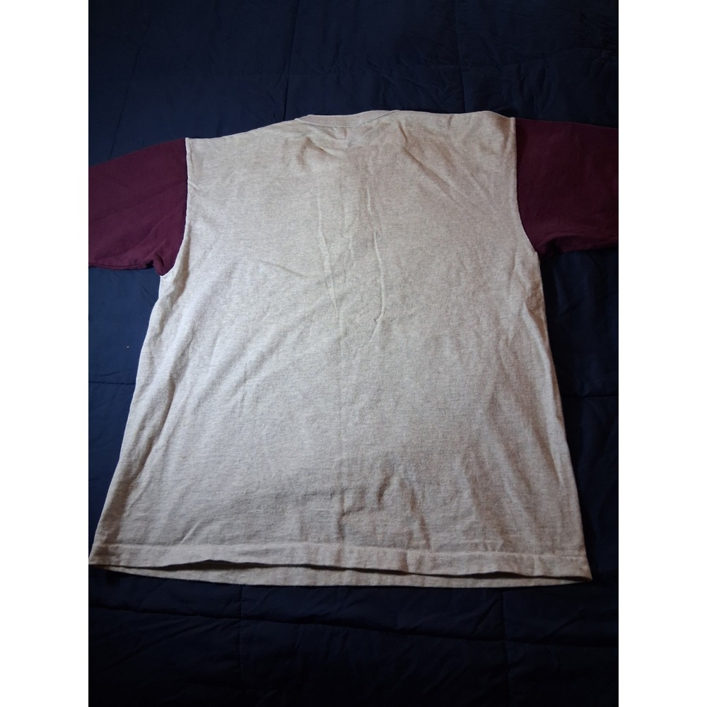Vintage 80's Dr. Pepper Baseball Tee "Pepper Pastime" Size Large Cotton Deluxe - Picture 5 of 6